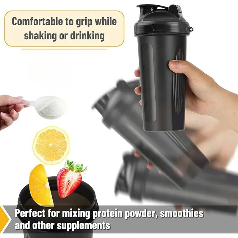 600ml Shaker Bottle 20 Oz Prot - Nutrition And Fitness ulasan dan harga