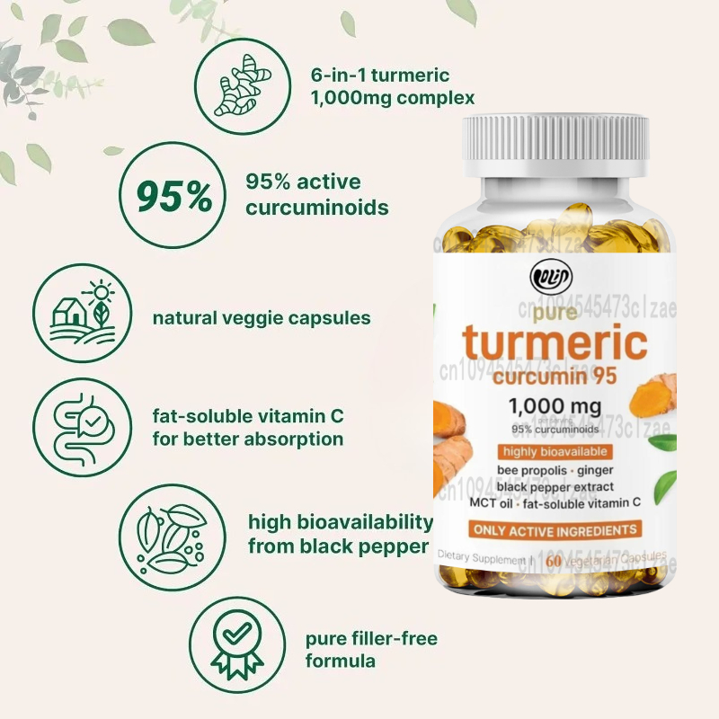 Turmeric Curcumin Supplement 1 - Turmeric Curcumin Capsule ulasan dan harga