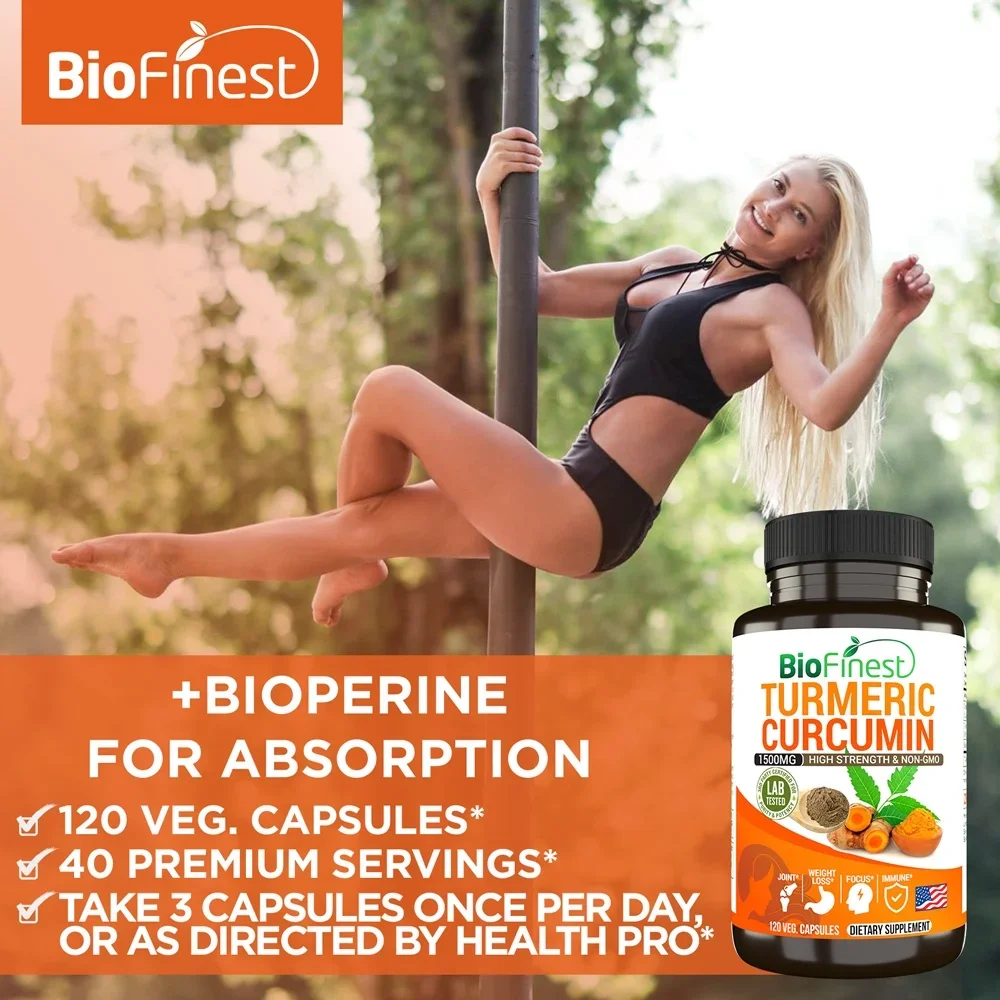 Biofinest Curcumin 1500 Mg 95% - Turmeric Curcumin Capsule ulasan dan harga