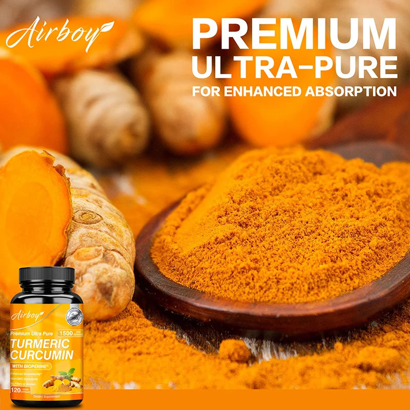 Turmeric Curcumin Capsules - H - Turmeric Curcumin Capsule ulasan dan harga