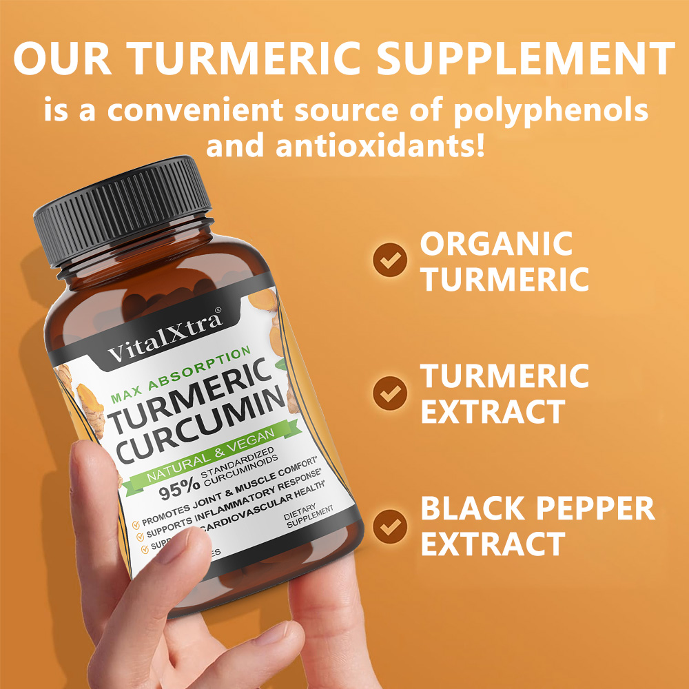 Turmeric Curcumin with Black P - Turmeric Curcumin Capsule ulasan dan harga